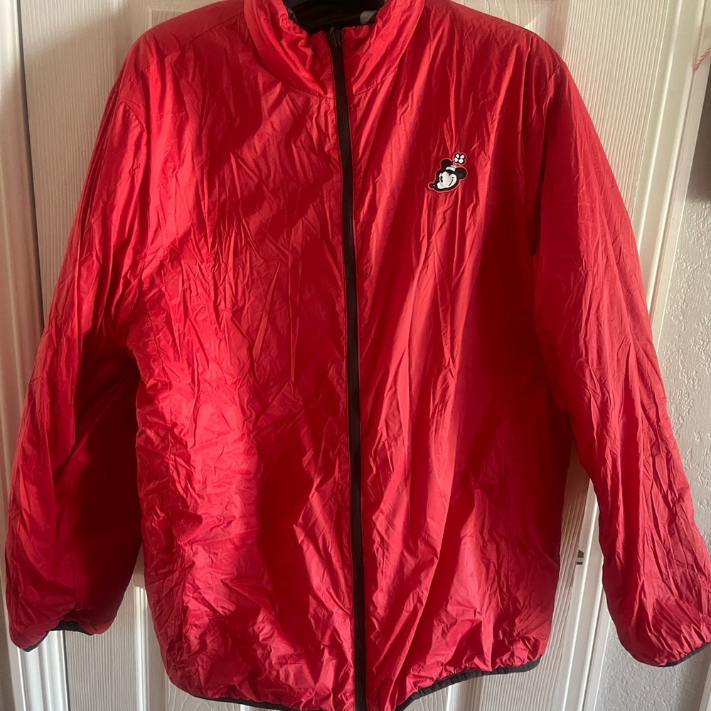 Disney Red Puffer Jacket